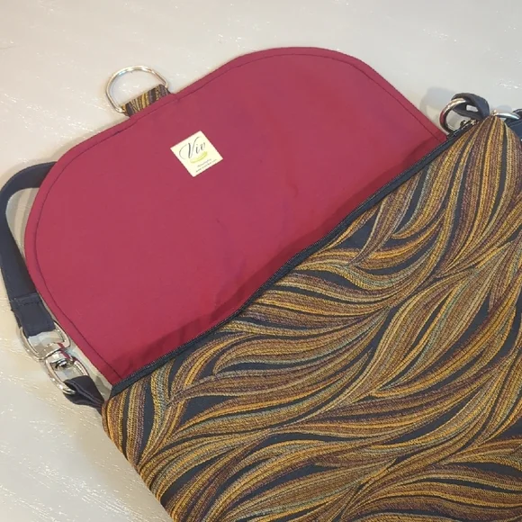 Viv Pickle Tapestry Bag Brown‎ Abstract - Picture 3 of 7